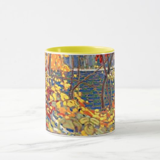 Mug Le tableau de Tom Thomson, The Pool, (Centre)