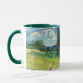 Mug Le tableau de Vincent van Gogh, Champ vert, (Gauche)