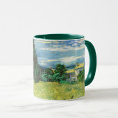 Mug Le tableau de Vincent van Gogh, Champ vert, (Devant droit)