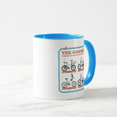 Mug Le tableau des vélos de Goonies (Devant droit)