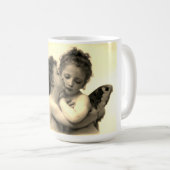 Mug Le tableau Le Premier Baiser de William Bouguereau (Devant droit)