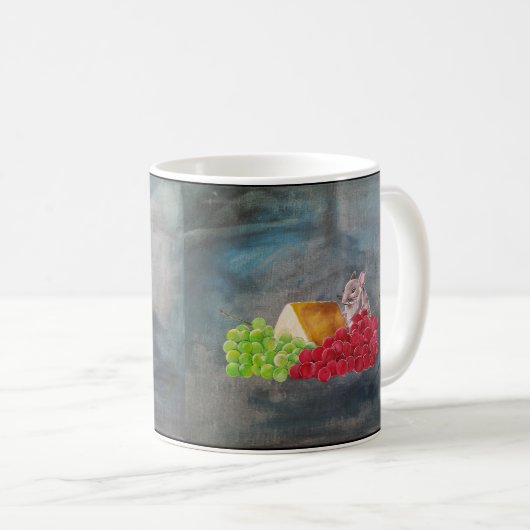 Mug Le tableau L'invité non invité d'Alfred Fox (Devant droit)
