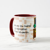 Mug Le tableau noir de la vie (Devant gauche)