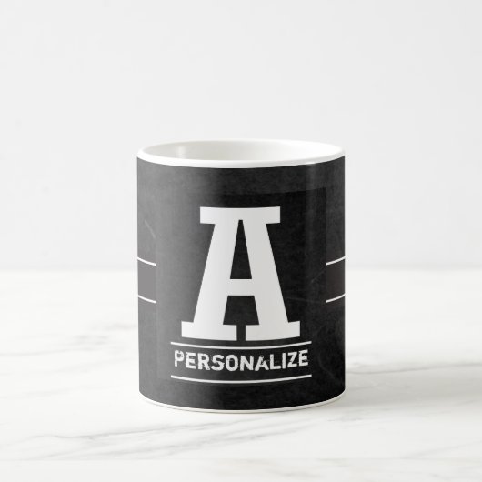 Mug Le tableau | tout de monogramme marque avec des (Centre)