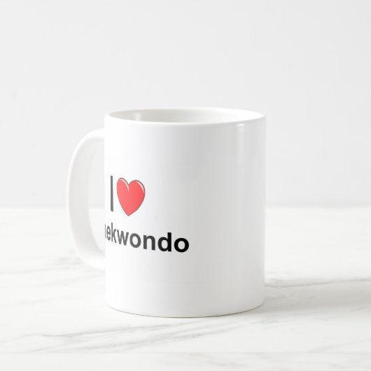 Mug Le Taekwondo (Devant gauche)