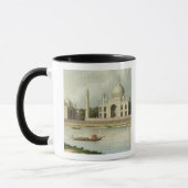 Mug Le Taj Mahal, tombe de l'empereur Shah Jehan et (Gauche)