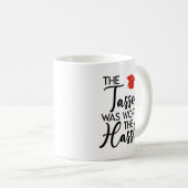 Mug Le Tassel Vaut La Peine Le Cadeau Hassle Graduatio (Devant droit)