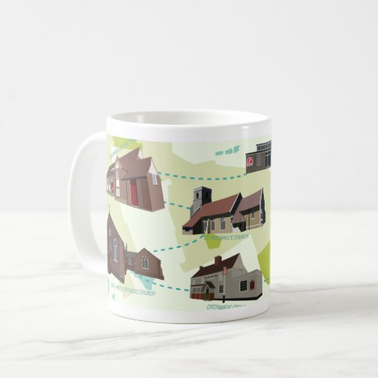 Mug Le taureau et autres repères (Devant gauche)