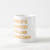 MUG LE TECHNICIEN DU LABORATOIRE DE LA MORT LE PLUS OK (Centre)