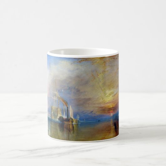 Mug Le Temeraire de combat par J.M.W. Turner (Centre)