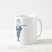 Mug Le témoin de Jéhovah avec le titre (Devant droit)