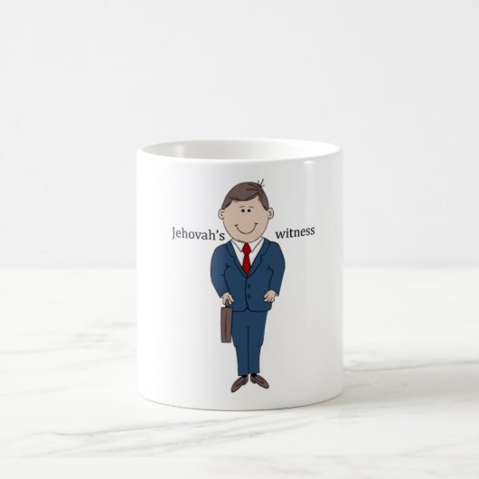 Mug Le témoin de Jéhovah avec le titre (Centre)