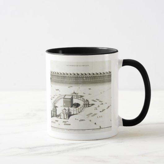 Mug Le temple de Mecque (gravure) (Droite)
