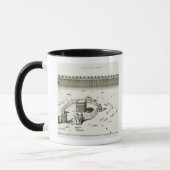 Mug Le temple de Mecque (gravure) (Gauche)
