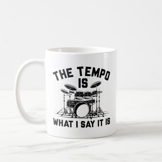 Mug Le Tempo Est Ce Que Je Dis C'Est (Gauche)