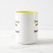 Mug Le temps avec Dieu et le café n'est jamais perdu M (Centre)