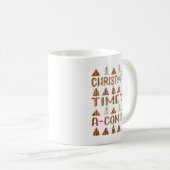 Mug Le temps de Noël est une vilaine boug moche (Devant droit)