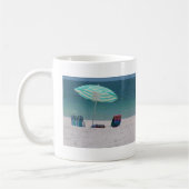 Mug Le temps de plage est près (Gauche)