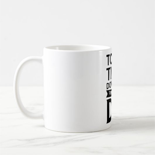 Mug Le temps difficile ne Dernier pas les gens durs (Gauche)