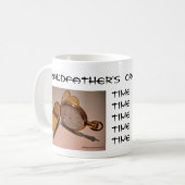Mug Le temps du grand-père pour le café (Devant gauche)