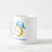 Mug Le temps est l'argent (Devant gauche)
