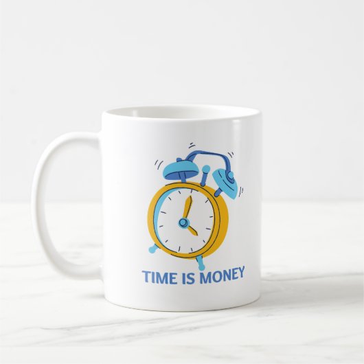 Mug Le temps est l'argent (Gauche)