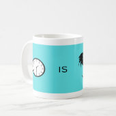 Mug Le temps est passé (Devant gauche)