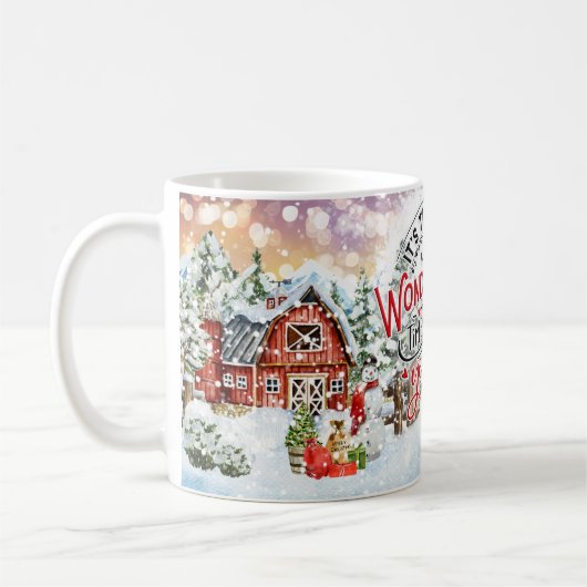 Mug Le Temps Le Plus Merveilleux De L'Année (Gauche)