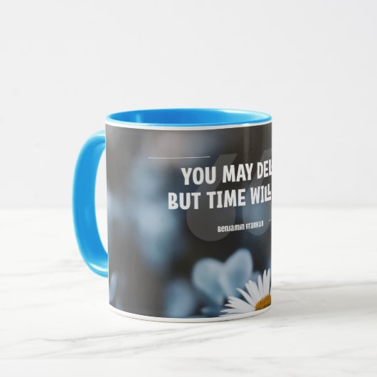 Mug Le temps ne sera pas (Devant gauche)