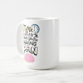 Mug Le temps vole quand tu as la Pan (Devant gauche)