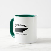 Mug Le Tennessee - ceinture de bible (Devant gauche)