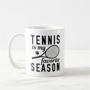 Mug Le Tennis Est Ma Saison Préférée