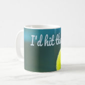 Mug Le Tennis, j'aurais frappé ce cadeau drôle (Devant gauche)