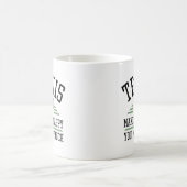 Mug Le Tennis Me Rend Heureux Que Tu Ne Sois Pas Tant (Centre)