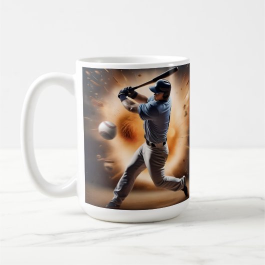 Mug Le terrain de baseball Thunder, (Gauche)