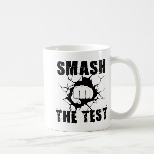 Mug Le Test Funny Exam Test Jour des élèves Enseignant (Droite)