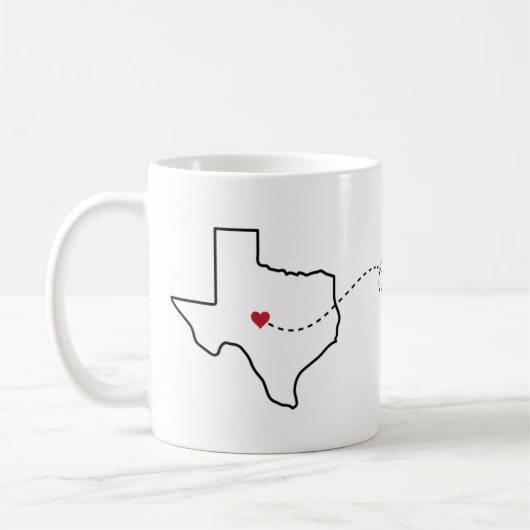 Mug Le Texas au Tennessee - Heart2Heart (Gauche)