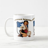 Mug Le Texas éclectique : Déchets du Texas ! (Gauche)