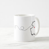 Mug Le Texas en Allemagne - Heart2Heart (Devant droit)