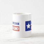 Mug Le Texas font cécession (Centre)
