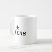 Mug Le Texas, l'état solitaire d'étoile (Devant gauche)