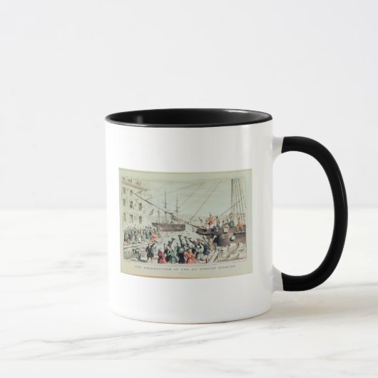 Mug Le thé de Boston, 1846 (Droite)