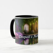 Mug Le thé du matin de Deepak (Devant gauche)
