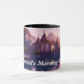 Mug Le thé du matin de Harshil (Centre)