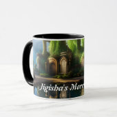 Mug Le thé du matin de Jigisha (Devant gauche)