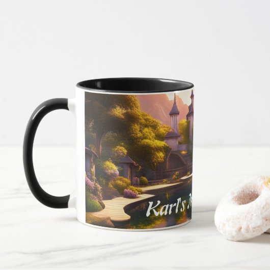 Mug Le thé du matin de Karl (Avec donut)