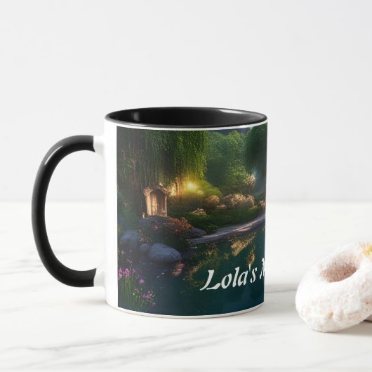 Mug Le thé du matin de Lola (Avec donut)
