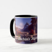Mug Le thé du matin de Sachin (Devant gauche)