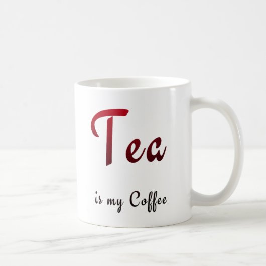 Mug Le thé est mon café (Droite)