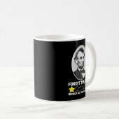 Mug Le Théâtre Ford ne recommanderait pas 1 Étoiles Ab (Devant droit)